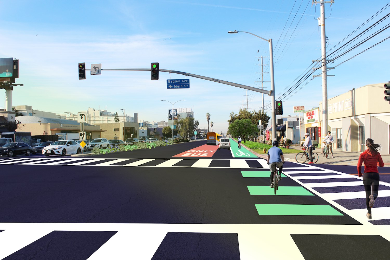 Venice & Bagley after